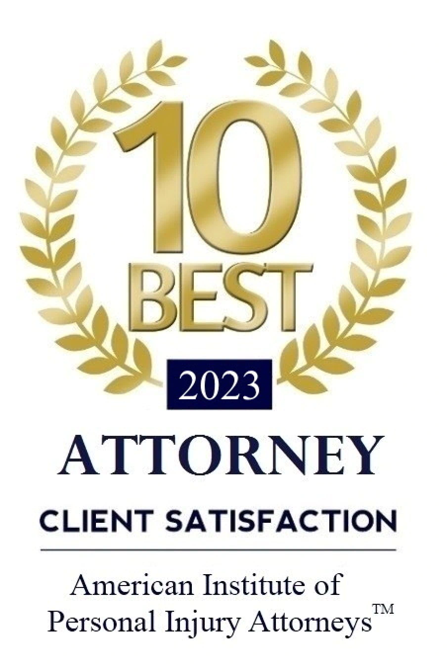 10 Best Attorney 2023 seal