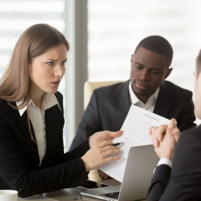 Attorneys discussing legal malpractice issues in Texas